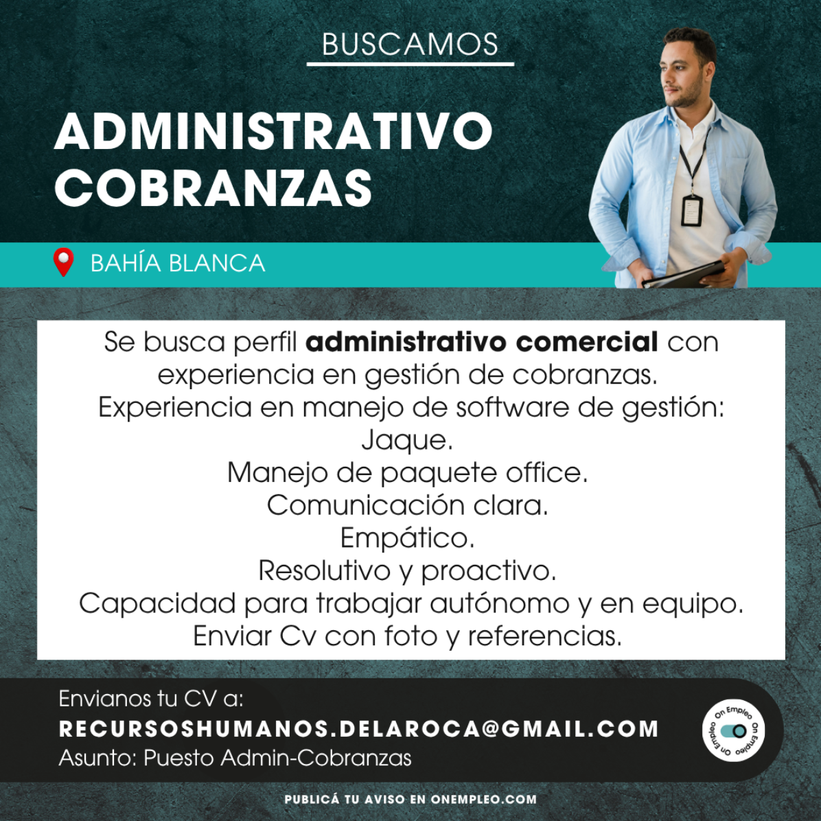 Aviso de empleo